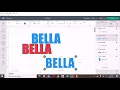 How to created a layered shadow effect in Cricut Design Space Tutorial