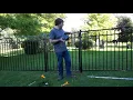 Review - WamBam Handy Andy 4 5 ft Aluminum Fence No Dig Fence