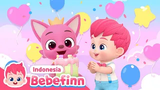 selamat ulang tahun pinkfong lagu anak bebefinn bahasa indonesia