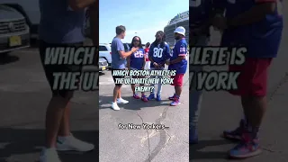 Which Boston athlete do New York sports fans dislike the most