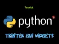 Python Tkinter GUI widgets Tutorial