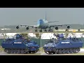 Download Lagu President Trump arrives with Air Force 1 for NATO summit, military police roll out the armory