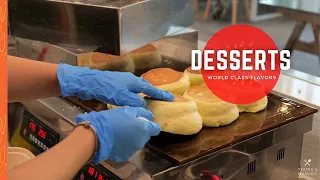 best desserts in los angeles i japanese fluffy pancakes i award winning boba