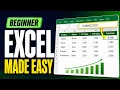 Learn Excel by Analyzing Real Data Beginner Formulas Functions