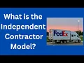 What is the Independent Contractor Model