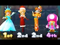 Download Lagu 【マリオパーティ10】すべての4人対戦ミニゲーム プリズムピーチ VS デイジー着物 VS ロゼッタクリスマス VS トアデット 4K UHD (2160P)
