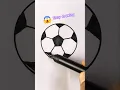 How to Draw Football easy Drawing for kids