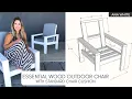Essential Outdoor Chair Frame with FREE PLANS