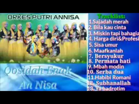 Qosidah modern an nisa full album