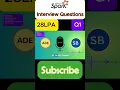 spark data engineer interview questions and answers 3 to 7 years Dataframe vs dataset Q1