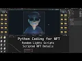 NFT Coding in Blender 3D