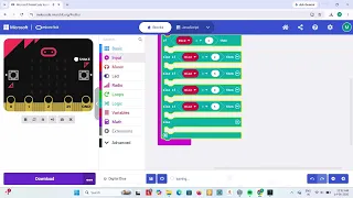 MicroPro First Project Digital Dice Micro bit Tutorial microbit - edu MicrosoftMakeCode