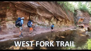 West Fork Trail Backpacking - Oak Creek Canyon