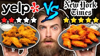 Yelp Review vs Food Critic Taste Test