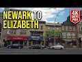 NJ Transit Bus Ride Newark to Elizabeth New Jersey Transit POV