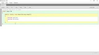 Java Programming BlueJ Environment Class 9 ICSE Logical Operators in Java