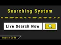 Create a Live Search in PHP With JQUERY AJAX