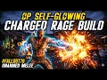 Outdated Self Glowing Charged Rage Armor Unarmed Melee Build