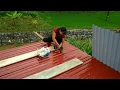 Download Lagu How to build a house frame with iron and wood, roofing with corrugated iron | trieu thị senh