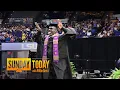 Shaquille O Neal Pranks Charles Barkley at LSU Graduation