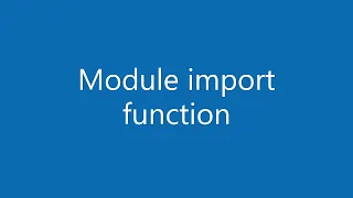 JavaScript How to import a function from a module to the main script