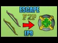 OSRS Escape F2P Selling Bows Insane Money per hour OSRS 2021