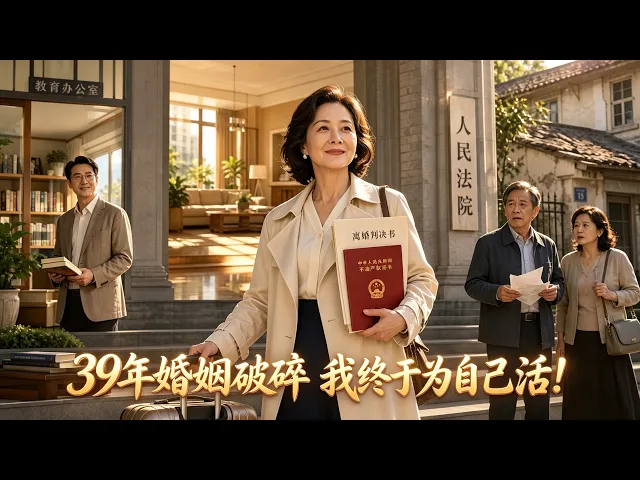 結婚39年,我回老家過年才發現丈夫早已和鄰居同居兩年!他們換鎖霸占家產,逼我淨身出戶,62歲的我拿回一切重啟人生