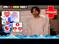 HOW TO SURVIVE THE CPR AED CERTIFICATION TEST PASS 100 CHEAT SHEET