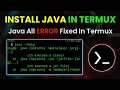 How To Install Java On Android With Termux By Technolex