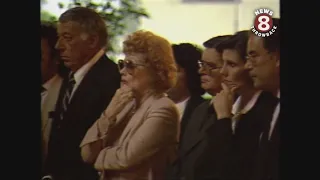 Funeral for television legend Desi Arnaz in 1986 Lucille Ball remembers her former husband