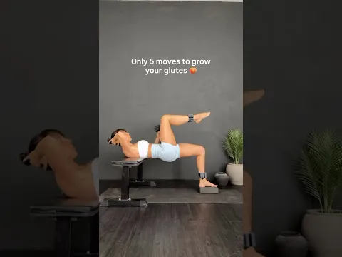 Glutes Workout 🍑 #pilates #gluteworkout #homeworkout #sculpt #dumbbellworkout