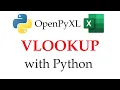 VLOOKUP Formula Applied to Whole Columns Using OpenPyXL