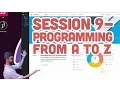 Live Stream 1 Session 9 - Programming from A to Z