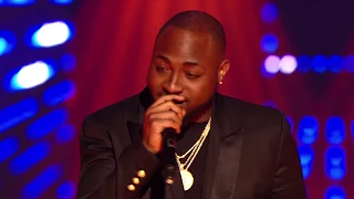 davido best african act award acceptance speech 2017 mobo awards