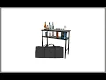 Trademark Global Deluxe Metal Portable Bar Table Review