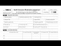 IRS Form 1095-A walkthrough Health Insurance Marketplace Statement