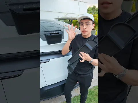3 organizadores para mi TESLA MODEL Y #tesla #teslamodely #teslaaccessories