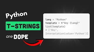 Learn everything about Python 3 14 T-String and possible AI use cases