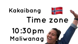 NORWAY TIME ZONE SOMMER TIME ANG HABA NANG ARAW KAYSA GABI