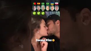 Most Beautiful Football Kisses  Most Beautiful Football Kisses