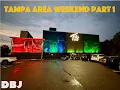 Tampa Weekend Part 1 Tiki Docks restaurant on a Saturday Night