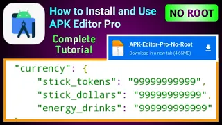 How to Install Use APK Editor Pro No Root Full Android Guide