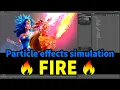 FIRE Particle simulation in Spine 2D