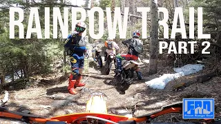 I was lied to Rainbow Trail single track aka bait and switch trail - KTM 300xc