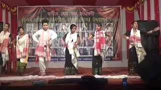 assamese traditional dance on song luitore sur bukut uposi