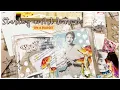 How to Start An Art Journal For Beginners Using inexpensive and free materials