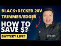 BLACK DECKER 20V Weed Eater - WHAT YOU NEED TO KNOW