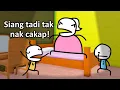 Bila Dah Malam Baru Nak Beritau | Animasi Malaysia