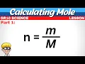Calculating Mole Grade 10 Part 1