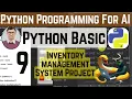 Python Inventory Management System Console-Based CRUD Operations Tutorial Python For AI